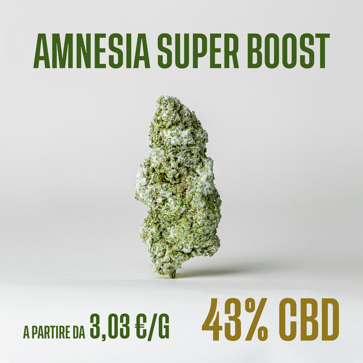 Amnesia Super Boost, prodotto al CBD Herboline