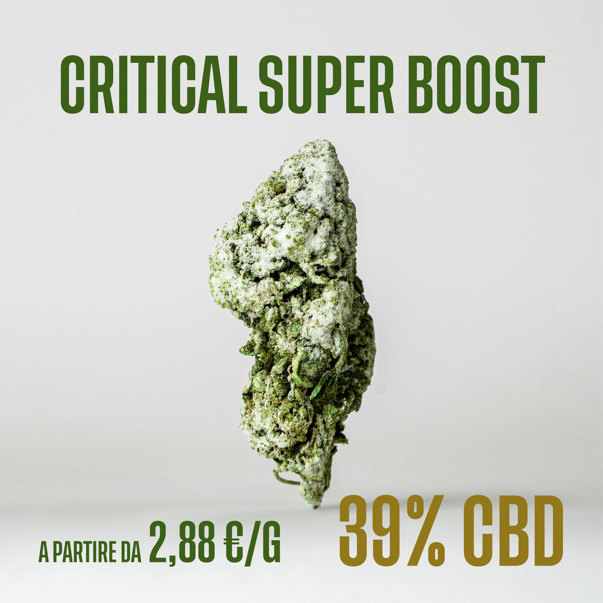 Critical Super Boost, prodotto al CBD Herboline