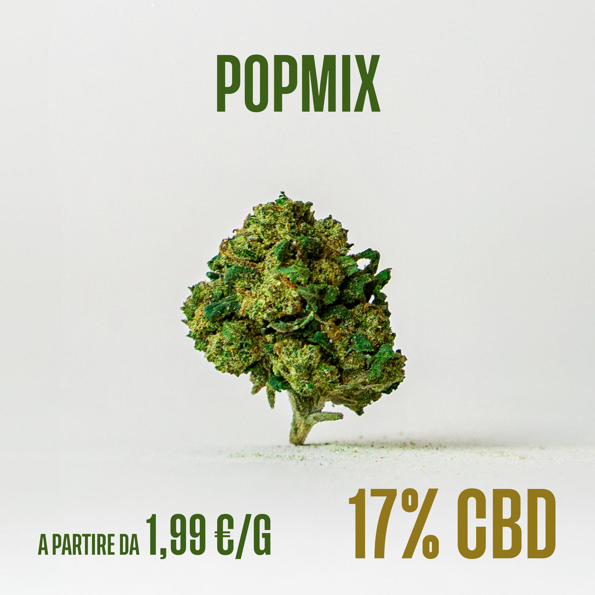 Popmix, fiori di CBD Herboline