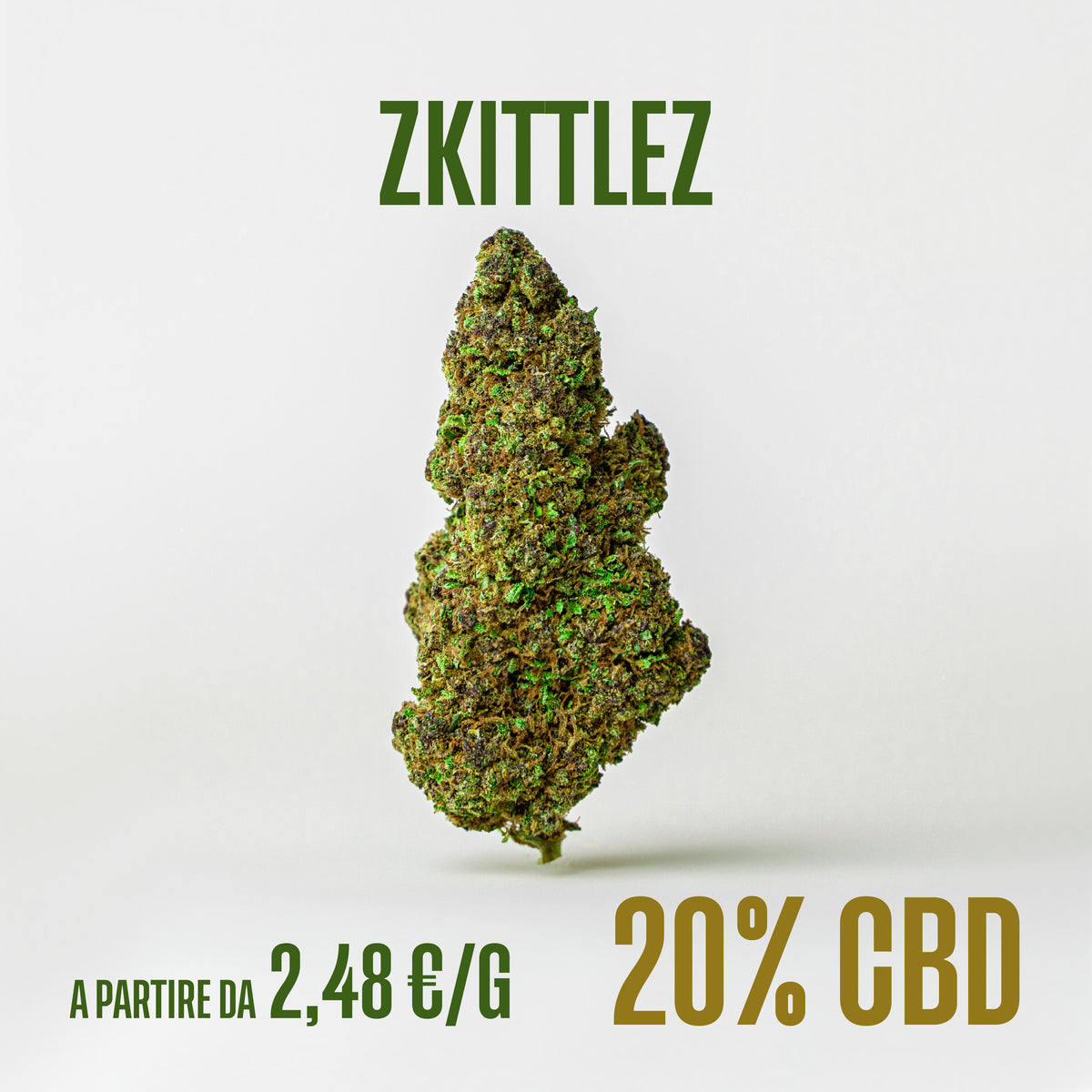Zkittlez, fiori di CBD Herboline